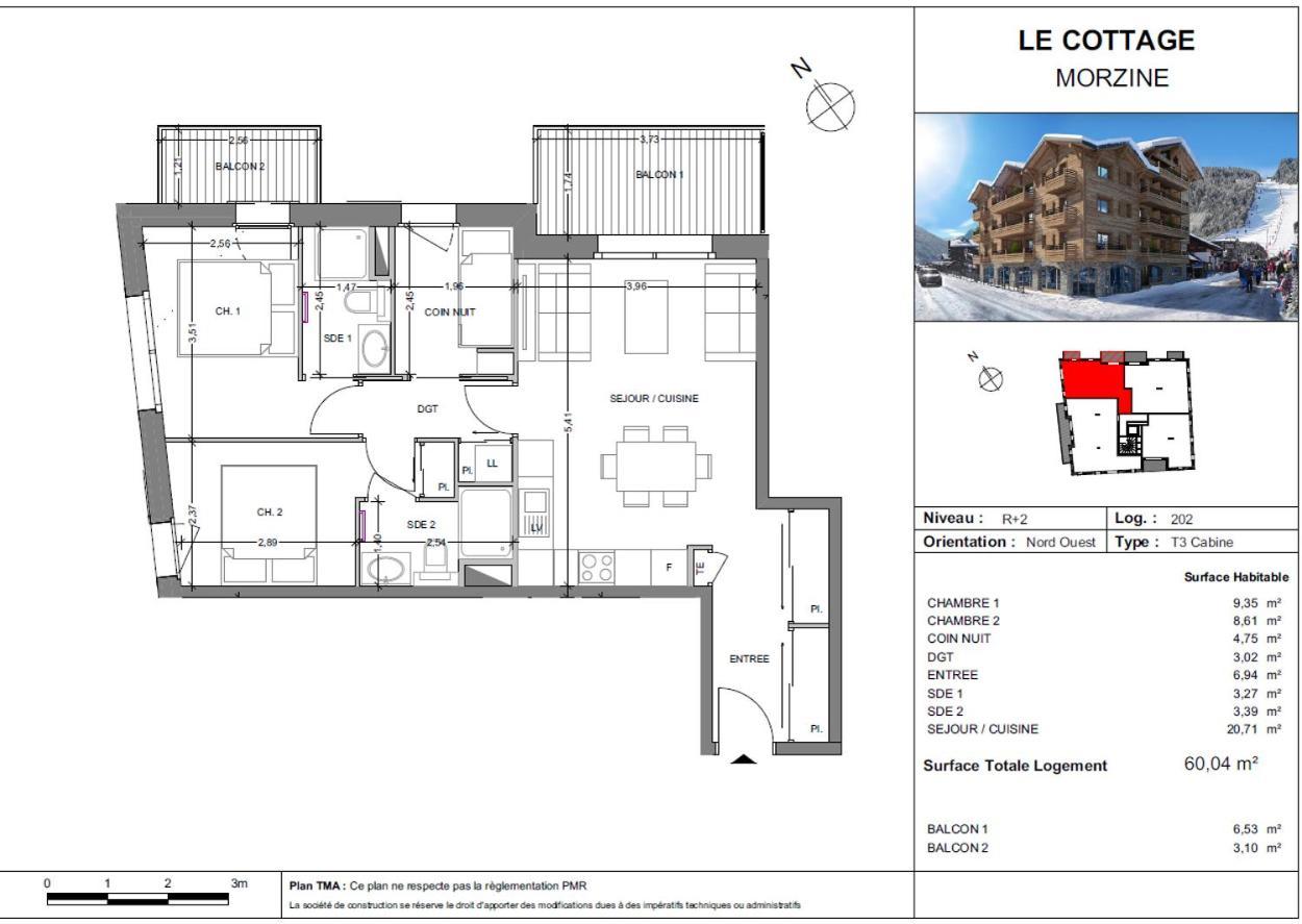 Apartmán Carlina 203 Morzine Exteriér fotografie
